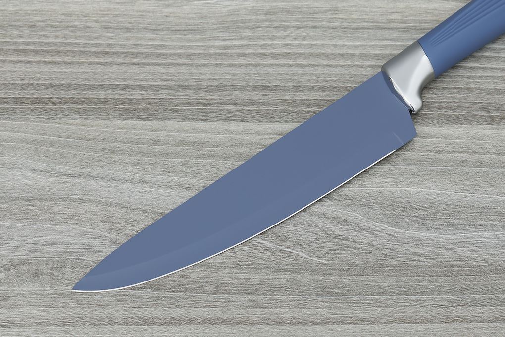 Dao thái inox Delites CF7406 Màu Xanh dương đậm