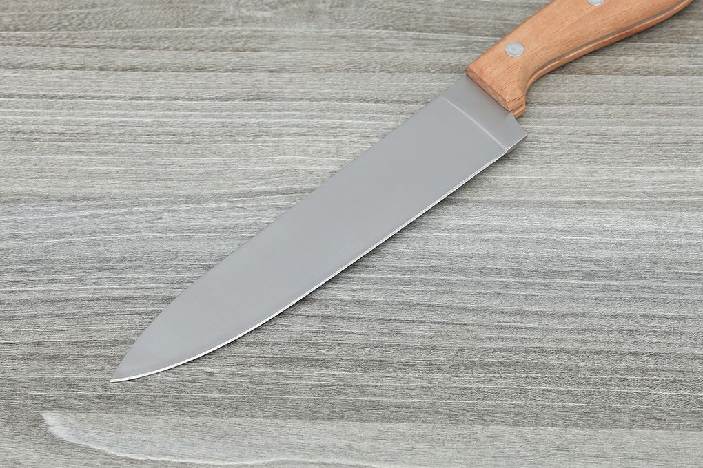 Dao thái inox Delites CF7407 Màu Nâu