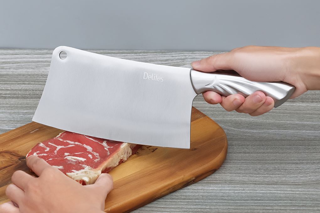 Dao chặt inox 32 cm Delites CW-C1020 Màu Bạc
