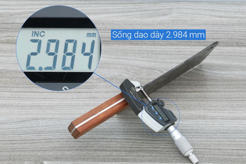 Dao chặt gỗ 29 cm Delites CW-C1030 Màu Nâu