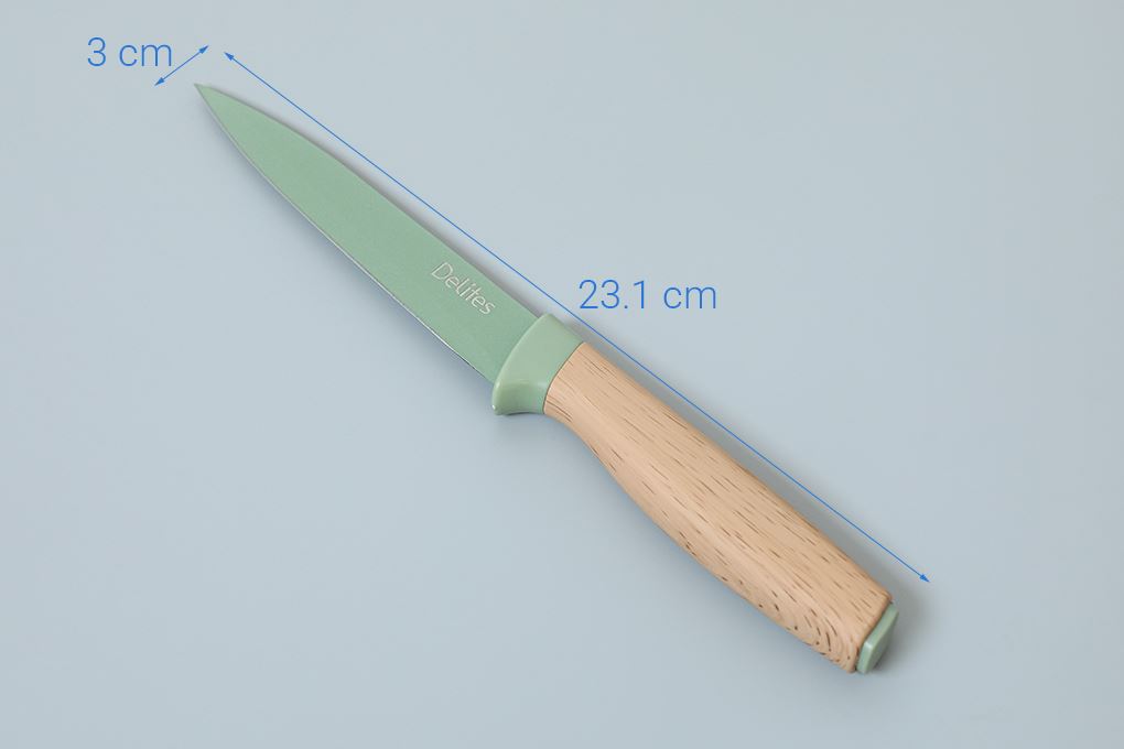 Bộ dao inox Delites LK-2660 Màu Nâu