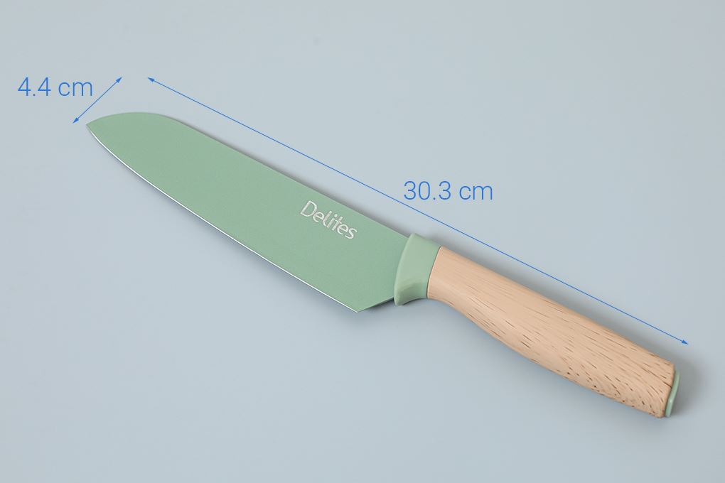 Bộ dao inox Delites LK-2660 Màu Nâu