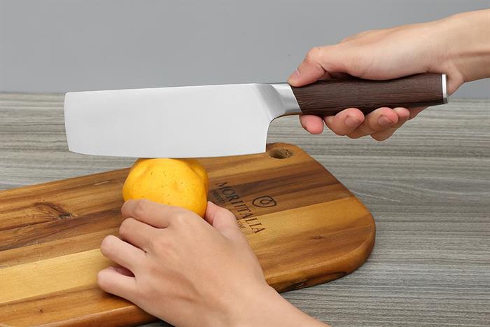 Dao thái inox Delites CF7435 Màu Nâu