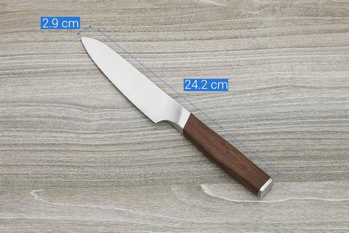Dao gọt inox Delites CF7437 Màu Nâu
