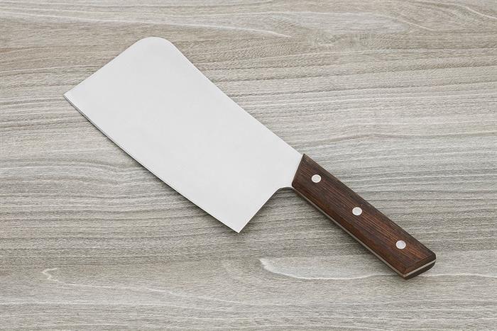 Dao chặt inox Delites CF7438 Màu Nâu