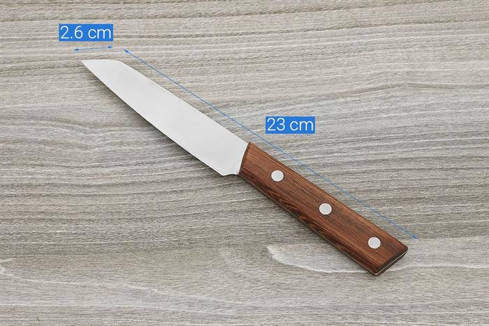 Dao gọt inox Delites CF7439 Màu Nâu