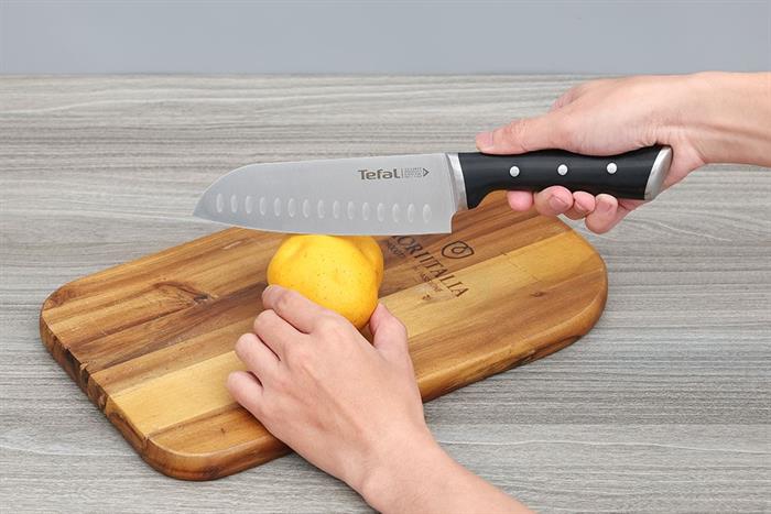 Bộ dao inox Tefal Ice Force K232S574 Màu Đen