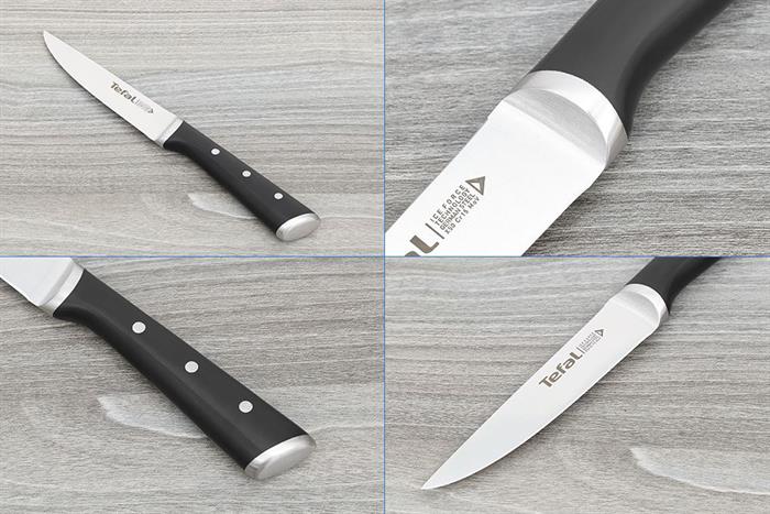 Bộ dao inox Tefal Ice Force K232S574 Màu Đen
