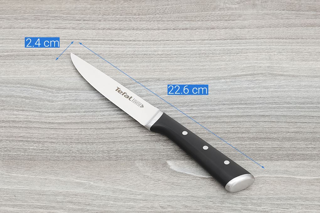 Bộ dao inox Tefal Ice Force K232S574 Màu Đen