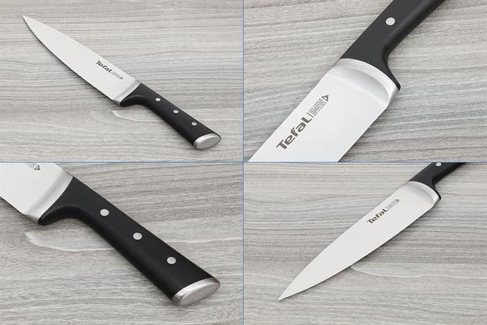 Bộ dao inox Tefal Ice Force K232S574 Màu Đen