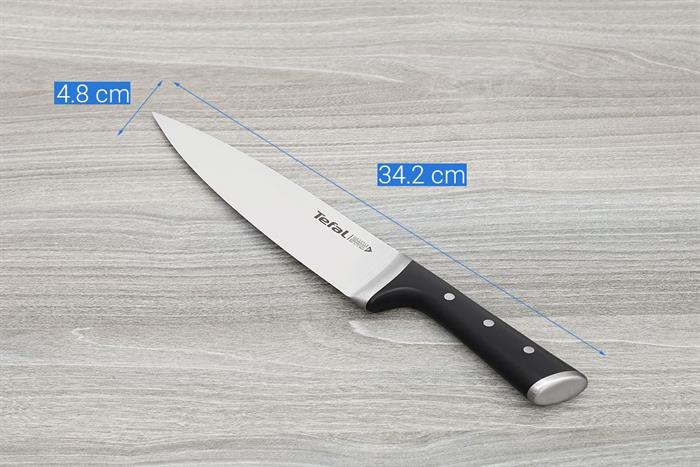 Bộ dao inox Tefal Ice Force K232S574 Màu Đen