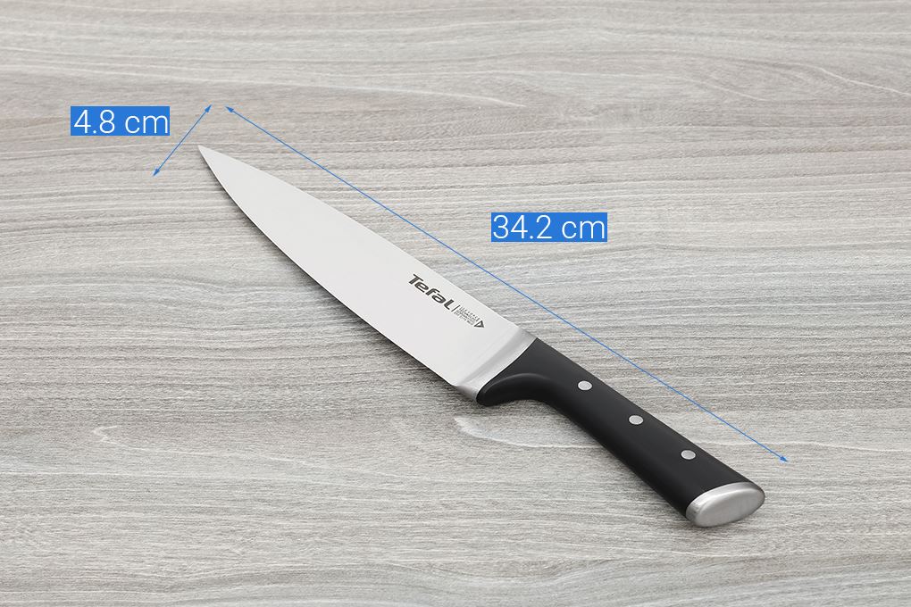 Bộ dao inox Tefal Ice Force K232S574 Màu Đen