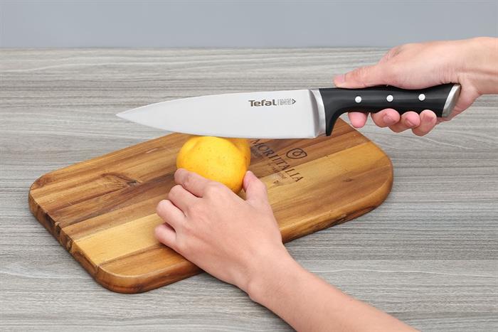 Bộ dao inox Tefal Ice Force K232S574 Màu Đen