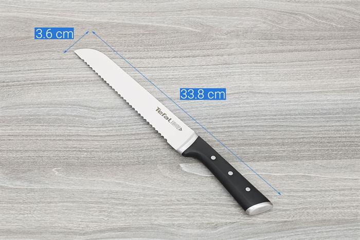 Bộ dao inox Tefal Ice Force K232S574 Màu Đen