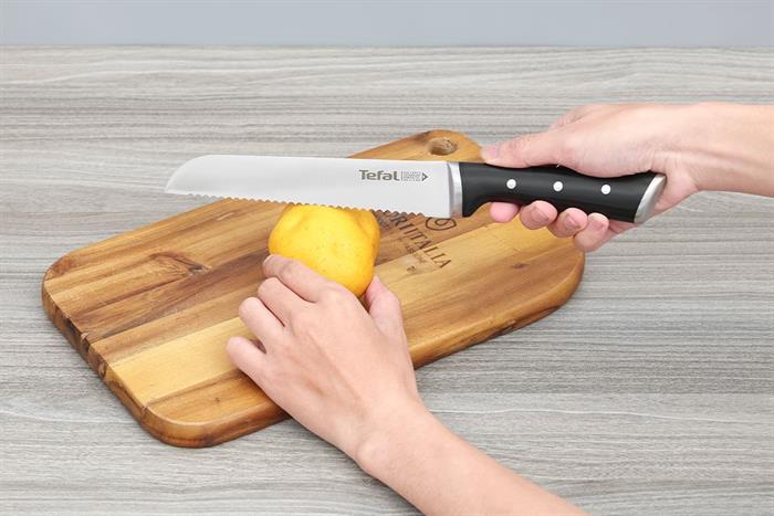 Bộ dao inox Tefal Ice Force K232S574 Màu Đen