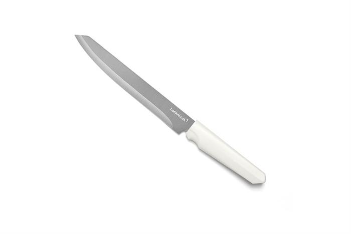 Bộ dao Inox cán nhựa LocknLock CKK307S5 Màu Trắng