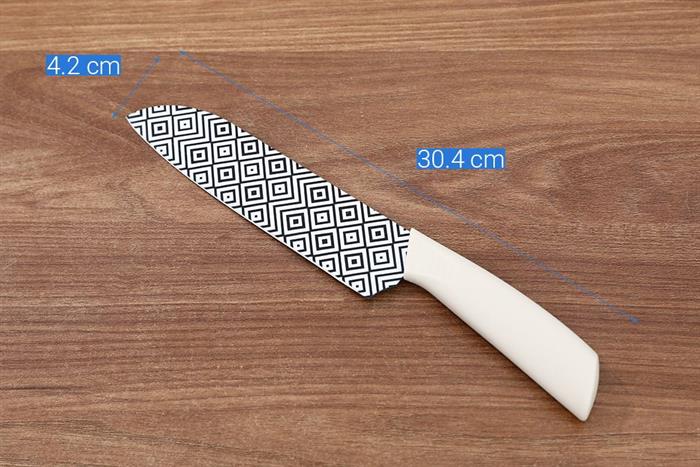 Bộ dao cán nhựa Delites LD-TS154-5 Màu Trắng