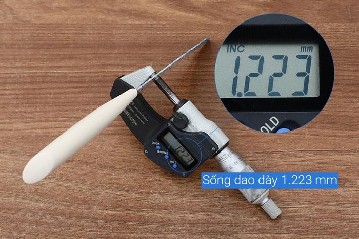 Bộ dao cán nhựa Delites LD-TS154-5 Màu Trắng