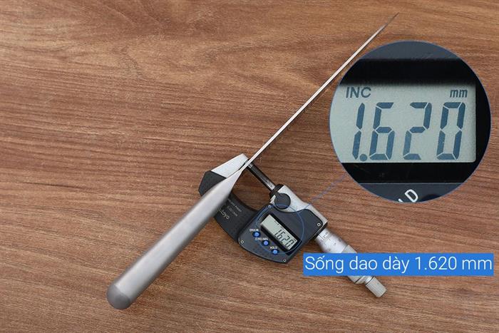 Dao thái cán inox Delites LD-AK15CF Màu Trắng