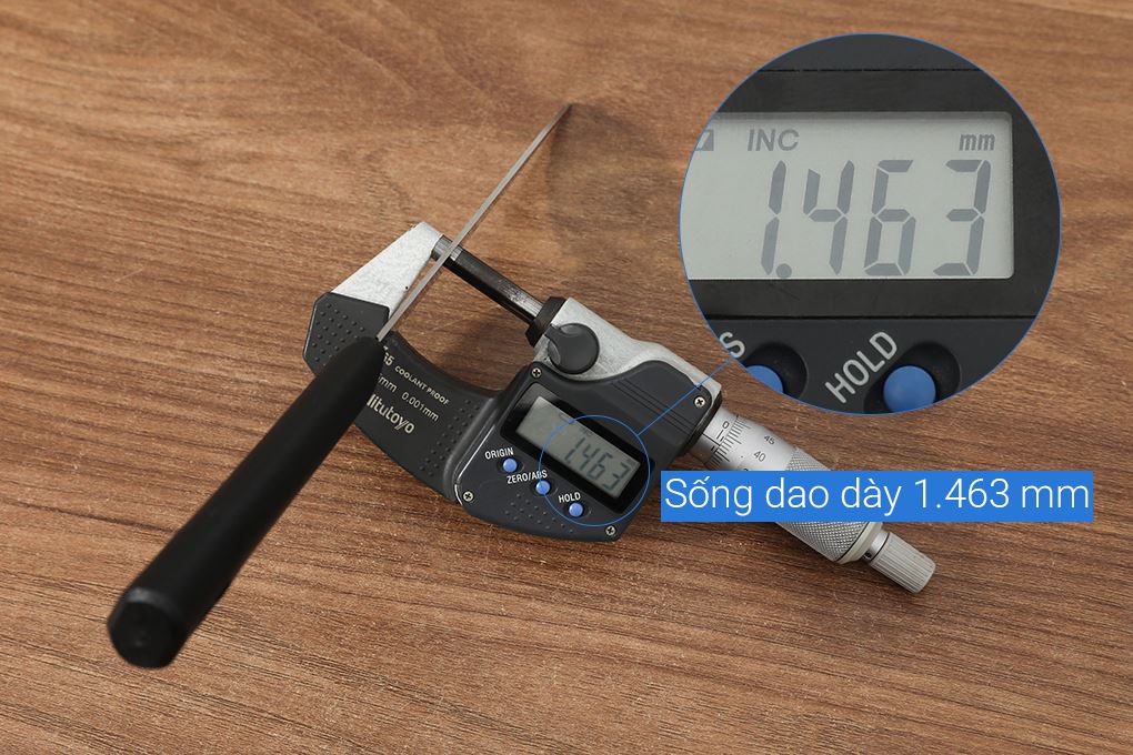 Bộ dao kéo cán nhựa Delites KN5002-05 Màu Đen