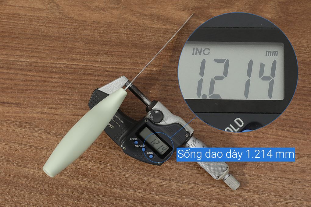 Bộ dao cán nhựa Delites LK-2688 Màu Xanh lá