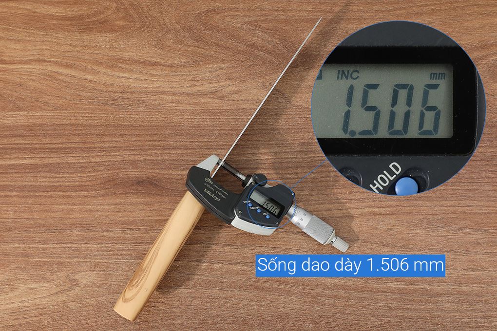 Bộ dao kéo thớt Delites LK-2689 Màu Nâu