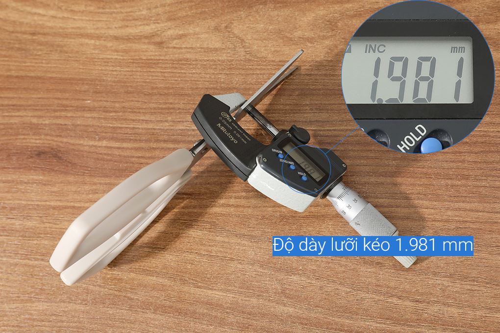 Bộ dao kéo thớt Delites LK-2689 Màu Nâu