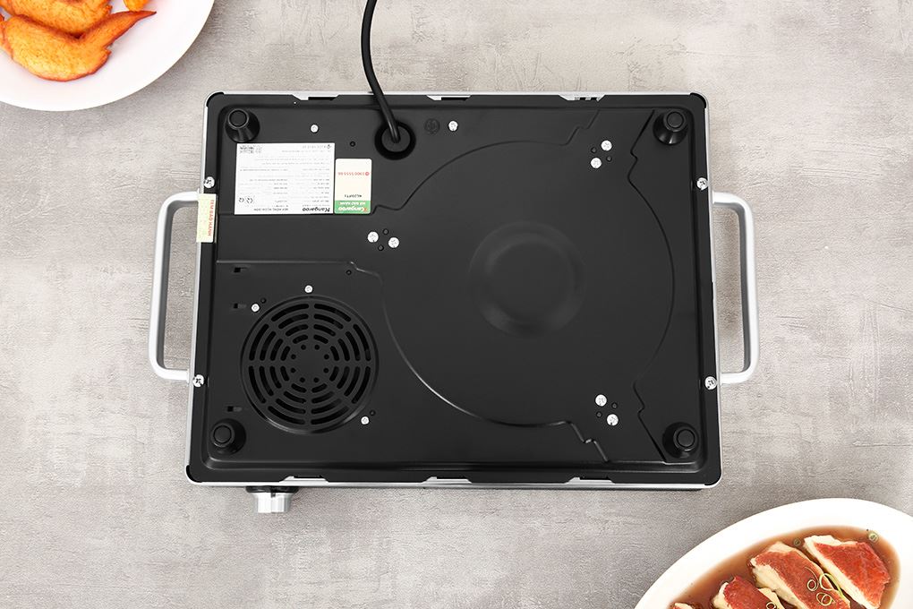 Bếp hồng ngoại đơn Kangaroo KG20IFT1 2000W Màu Đen - Vàng đồng