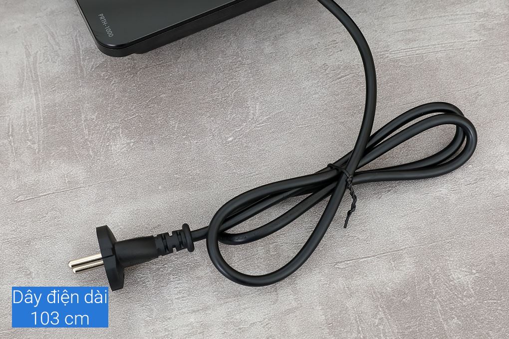 Bếp hồng ngoại đơn Pramie PRTH-1000 2200W Màu Đen