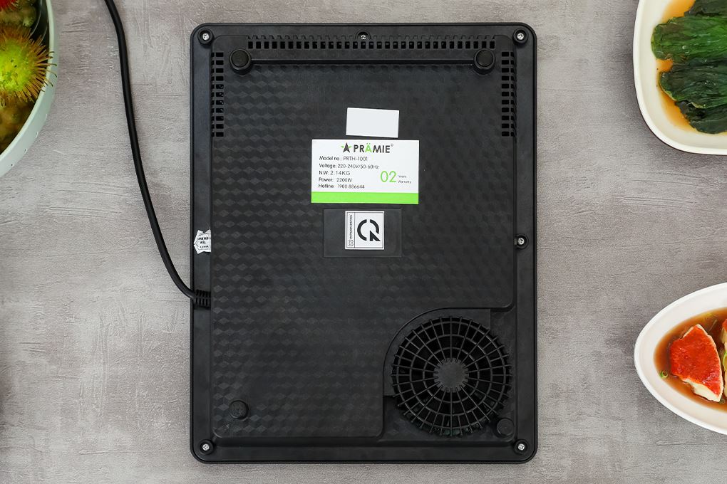 Bếp hồng ngoại đơn Pramie PRTH-1001 2200W Màu Đen