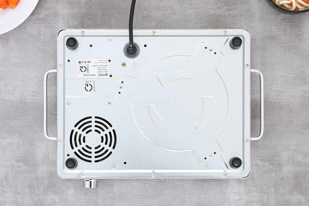 Bếp hồng ngoại đơn Mishio Mk417 2200W Màu Đen - Xám
