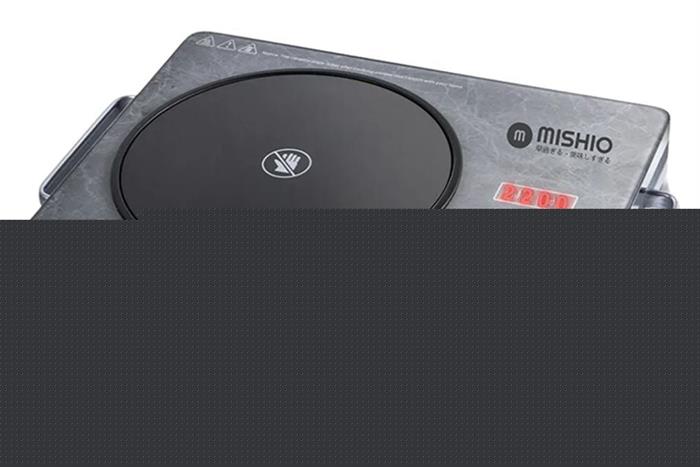 Bếp hồng ngoại đơn Mishio Mk417 2200W Màu Đen - Xám