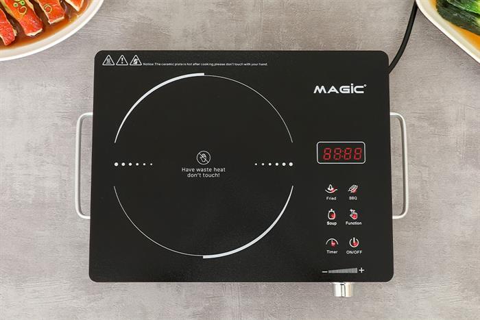 Bếp hồng ngoại đơn Magic A-55 2200W Màu Đen