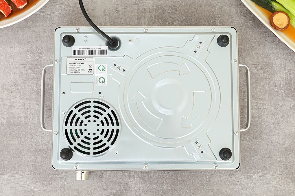 Bếp hồng ngoại đơn Magic A-55 2200W Màu Đen