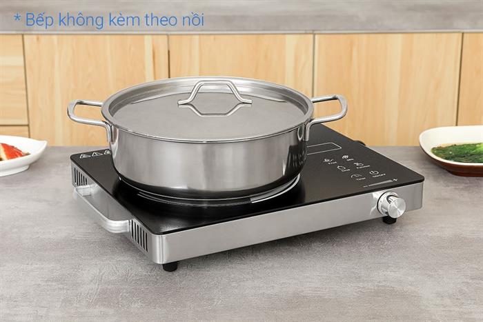 Bếp hồng ngoại đơn Magic A-55 2200W Màu Đen