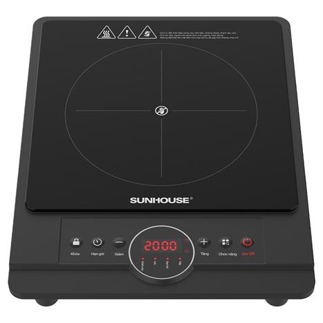 Bếp hồng ngoại đơn Sunhouse SHD6012A 2000W Màu Đen