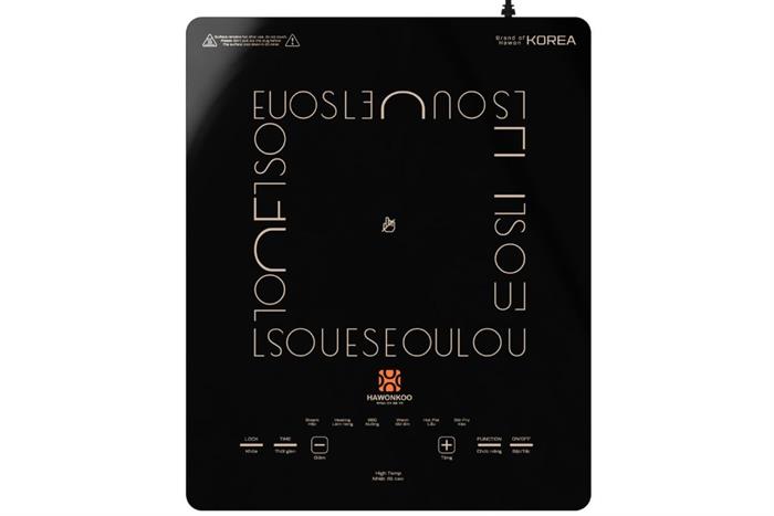 Bếp hồng ngoại đơn Hawonkoo SEOUL-CEH-111 2000W Màu Đen