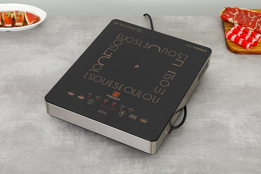Bếp hồng ngoại đơn Hawonkoo SEOUL-CEH-111 2000W Màu Đen