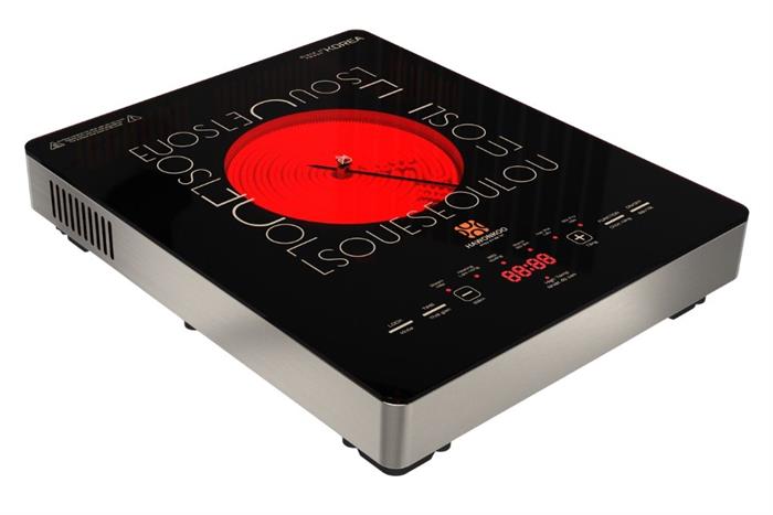 Bếp hồng ngoại đơn Hawonkoo SEOUL-CEH-111 2000W Màu Đen