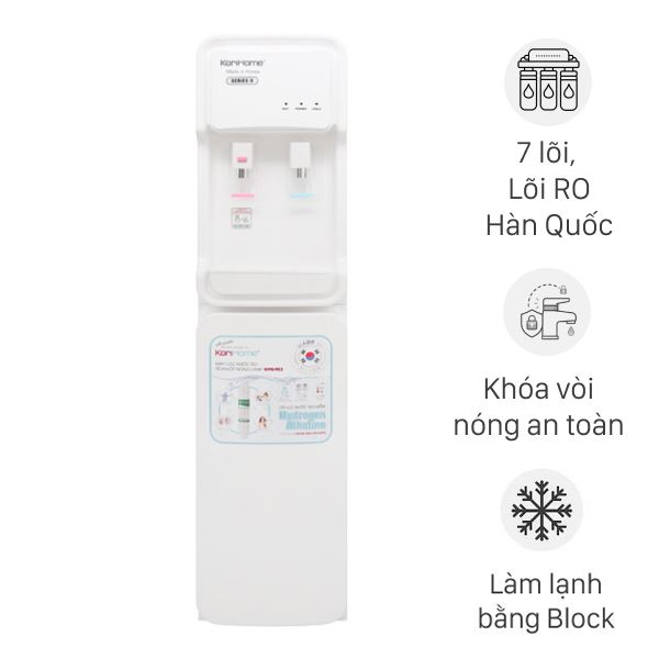Máy lọc nước RO nóng lạnh Korihome WPK-903 7 lõi