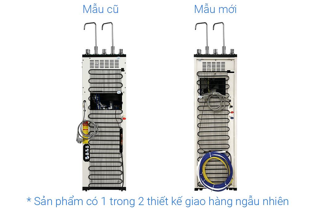 Máy lọc nước RO nóng nguội lạnh Hydrogen Karofi KAD-D66 11 lõi Màu Đen