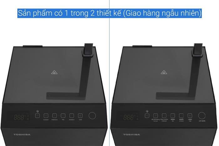Máy lọc nước RO nóng nguội lạnh Hydrogen Toshiba TWP-W2396SVN(M) 10 lõi Màu Xám