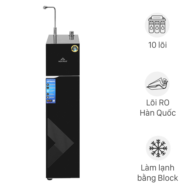 Máy lọc nước RO nóng nguội lạnh Hydrogen Hòa Phát HPN692 10 lõi