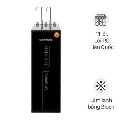 Máy lọc nước RO nóng nguội lạnh Hydrogen Sunhouse UltraPURE SHA76623KL 11 lõi