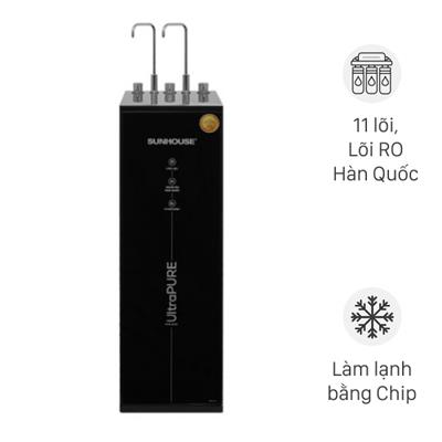 Máy lọc nước RO nóng nguội lạnh Hydrogen Sunhouse UltraPURE SHA76222KL 11 lõi
