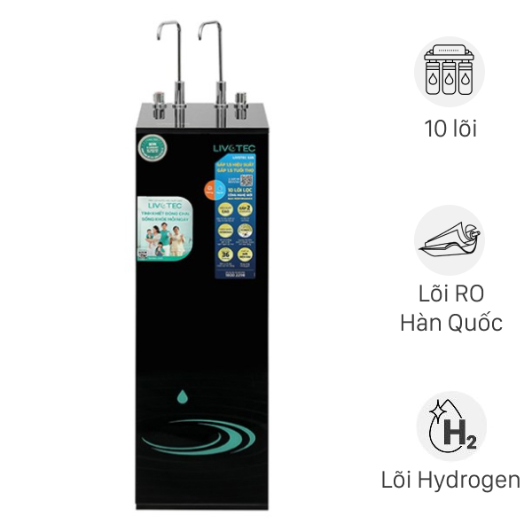 Máy lọc nước RO nóng nguội Hydrogen Livotec 635