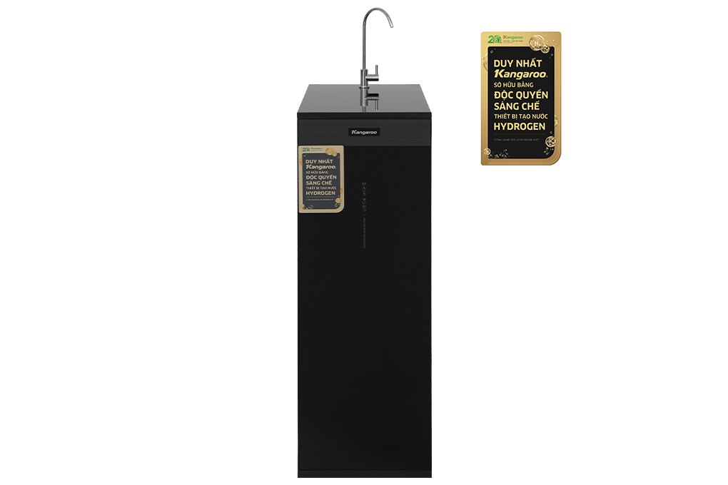 Máy lọc nước RO Hydrogen Kangaroo KG11A1 11 lõi Màu Đen