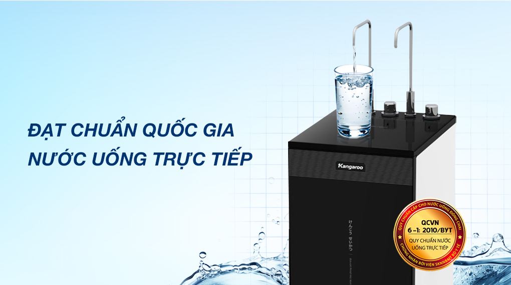 Máy lọc nước RO nóng nguội lạnh Hydrogen Kangaroo KG11A2 11 lõi - Chứng nhận Máy lọc nước RO nóng nguội lạnh Hydrogen Kangaroo KG11A2 11 lõi - Chứng nhận
