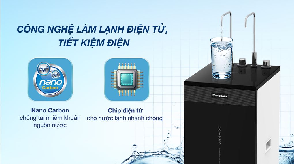 Máy lọc nước RO nóng nguội lạnh Hydrogen Kangaroo KG11A2 11 lõi - Công nghệ lọc Máy lọc nước RO nóng nguội lạnh Hydrogen Kangaroo KG11A2 11 lõi - Công nghệ lọc