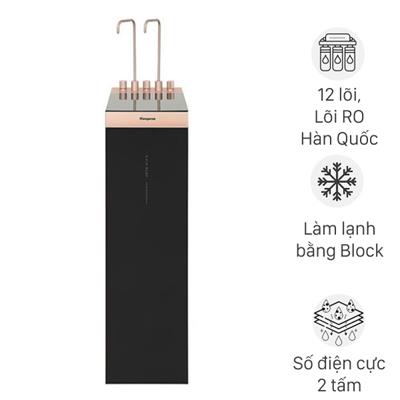 Máy lọc nước RO nóng nguội lạnh Hydrogen ion kiềm Kangaroo Sumire KGHC12A3 12 lõi